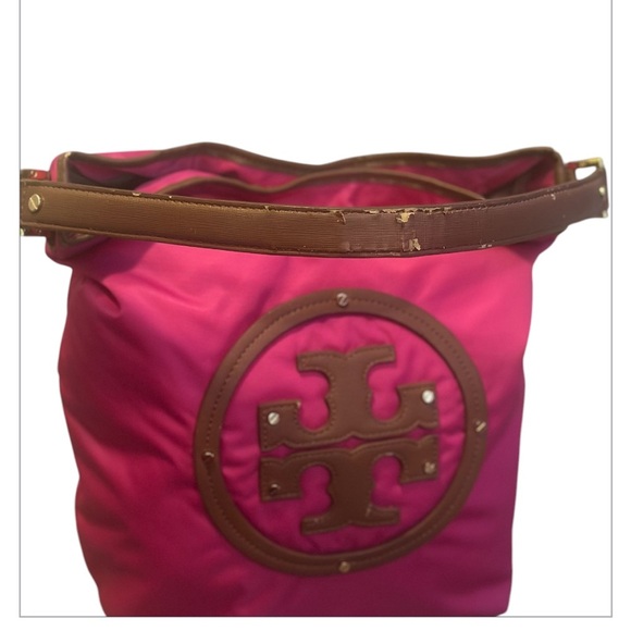 Tory Burch Pink Nylon Hobo Bag - Picture 14 of 14